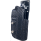 Black Scorpion Outdoor Gear Pro Heavy Duty Competition Holster, RH, Walther PPQ Q5 Match/ Mod 2, 5in Barrel, 1.5 - 1.75in Belts, Kydex/ 6066 Aluminum, Carbon Fiber/Black, HCD1-USPSABS-WALTHERQ5CFRH