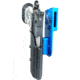 Black Scorpion Outdoor Gear Pro Heavy Duty Competition Holster, Right Hand, 2011, 5in Barrel, 1.5 - 1.75in Belts, Kydex/ 6066 Aluminum, Carbon Fiber/Blue, HCD3-USPSABS-2011FCFRH