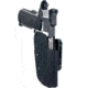 Black Scorpion Outdoor Gear Pro IDPA Competition Holster, Right Hand, 1911, 5in Barrel, 1.5 - 1.75in Belts, Kydex, Black, HC03-IDPA-1911BKRH