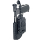 Black Scorpion Outdoor Gear Pro IDPA Competition Holster, Right Hand, 1911, 5in Barrel, 1.5 - 1.75in Belts, Kydex, Black, HC03-IDPA-1911BKRH