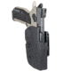 Black Scorpion Outdoor Gear Pro IDPA Competition Holster, Right Hand, CZ Shadow 2, 4.89in Barrel, 1.5 - 1.75in Belts, Kydex, Black, HC03-IDPA-SHCADOWIIBKRH