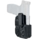 Black Scorpion Outdoor Gear SPRINFIELD HELLCAT OWB Kydex Holster, Right, Black, HC24-OWBCONCEL-HELLCATBKRH