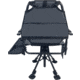 BLACK SIERRA EQUIPMENT Heated HI-LINE Swivel Chair, Gray, HCH-032H-GRY-BSE