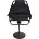 BLACK SIERRA EQUIPMENT HI-LINE Elevated Swivel Chair, Black, HCH-039-BLK-BSE