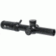 Black Spider Optics 1-4x24 Illuminated Rifle Scope, Matte Black BLKSPDRBSO1-4X24