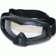 BlackHawk A.C.E. Tactical Goggles, Black w/Clear Lens 85AC00BK
