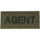 Blackhawk! Agent Patch, Black on Green