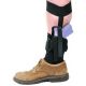 BlackHawk Nylon Ankle Holsters, Left Hand, Plain, Black, 40AH00BK-L