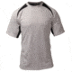 BlackHawk Athletic Crew Shirt, Grey - Front View