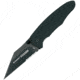 BlackHawk Be-Wharned Folding Knife, 3.38in, D2 Tool Steel, Partial Serrated, Sideliner G-10 Handle, Black, BH15BW211BK