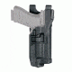 BlackHawk BHP Level 3 Serpa Light Bearing Duty Holster Basket Weave Black Left Hand For 1911 Government Style With Or Without Rails