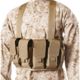 BlackHawk Chest Pouch, AK47 Holds 8 Rifle Mags &amp; 2 Pistol Mags, Coyote Tan, 55CP04CT