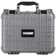 BlackHawk Compact 13.37in Waterproof Gear Hard Case w/ Foam, Gray, Standard, BH00001-GRA