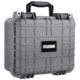 BlackHawk Compact 13.37in Waterproof Gear Hard Case w/ Foam, Gray, Standard, BH00001-GRA