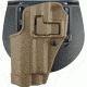 BlackHawk CQC Carbon Fiber SERPA Holster, Matte Finish w/Beltloop &amp; Paddle, for Sig 220/226, Coyote Tan, Left Hand