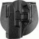 BlackHawk CQC Carbon Fiber SERPA Holster (Matte Finish w/Beltloop &amp; Paddle), Fits Glock 19/23/32, Black