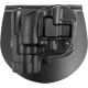 BlackHawk CQC SERPA w/Beltloop &amp; Paddle Holsters, Left Hand, Black, 410520BK-L