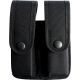 BlackHawk Divided Pistol Magazine Case w/Inserts, Black Nylon Double Stack, 44A057BK