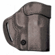 BlackHawk Emboss Leather Compact Askins Holster, Glock 42, Left Hand, Black, 460567BKL