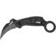 BlackHawk Garra 3 Foldeing Knife, 2.25in, D2 Tool Steel, Karambit, G10 Handle, Black, BH15G3201BK