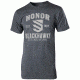 BlackHawk HONOR T-Shirt Grey Flag, Black, Medium, GT01BKMD