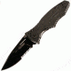 Blackhawk Hornet II Knife, Serrated Edge 15H211BK