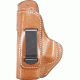 Blackhawk Inside Pants w/Clip Holster, Brown - Fits Glock 26/27/33, Left Hand