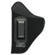 BLACKHAWK Inside the Pant Holster, Size 0, Fits Small Revolver With 2-3 Barrel, Left Hand, Black 73IP00BK-LA