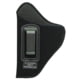 BLACKHAWK Inside the Pant Holster, Size 0, Fits Small Revolver With 2-3 Barrel, Left Hand, Black 73IP00BK-LA