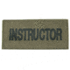 Blackhawk Instructor Patch, Black on Green, 90IN02BG