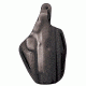 BlackHawk Leather 3-Slot Pancake Holster, CZ 75/85 Full Size, Black, Right Hand, 420056BK-R