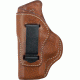 Blackhawk Leather Inside-the-Pants w/Clip Holster, Brown, Left Hand - Kahr CW9/CW40/P9/P40/K9/K40