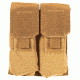 BlackHawk S.T.R.I.K.E. Gen-4 MOLLE M4 Double Mag Pouch, Coyote Tan, Imported, 37CL03CT