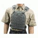 BlackHawk MOLLE Lightweight Plate Carrier Harness, Urban Gray, Large/Extra Large, 37CL84UG