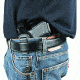 BlackHawk Nylon Inside Pants Holster w/Strap, Lg Revolvers, Left Hand 73IR02BK-L