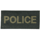 Blackhawk! Green on Black Police Patches 90IN04