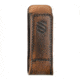 BlackHawk Premium Leather Double Stack Magazine Pouch, Antiqued Brown, 45DS01AB