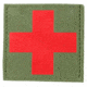 Blackhawk Red Cross ID Patch, Olive Drab