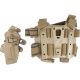 BlackHawk S.T.R.I.K.E. SERPA Combo Kit, Beretta M9/Beretta 92, Left Hand, Plain, Coyote Tan, 40SC02CT-L