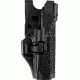 BlackHawk SERPA Level 3 Auto Lock Duty Holsters, Smith &amp; Wesson M&amp;P 9/Smith &amp; Wesson M&amp;P 40, Left Hand, Basketweave, Black, 44H125BW-L