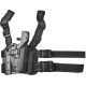BlackHawk SERPA Tactical Level 3 Thigh Holster, Springfield Armory XD/Springfield Armory XD-M, Right Hand, Matte, Black, 430607BK-R
