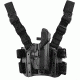 BlackHawk SERPA Tactical Level 3 Thigh Holster, Right Hand, Black, 430609BK-R