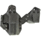 BlackHawk Stache IWB Belt Clip, Non-Tuckable 1.75in, Black, Bag, 416A08BK