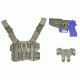 BlackHawk S.T.R.I.K.E. SERPA Combo Kit, Beretta M9/Beretta 92, Left Hand, Plain, Foliage Green, 40SC02FG-L