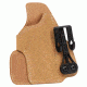 BlackHawk Leather Tuckable Holster, Brown, Fits Glock 30/ SW MP Compact, Left Hand 421610BN-L