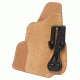 BlackHawk Leather Tuckable Holster, Brown, Fits Glock 30/ SW MP Compact, Left Hand 421610BN-L