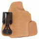 Blackhawk Leather Tuckable Holster, Brown, 2in 5 Shot Revolver, Right Hand - 421601BN-R