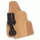 Blackhawk Leather Tuckable Holster, Brown, 2in 5 Shot Revolver, Right Hand - 421601BN-R