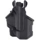 BlackHawk T-Series L2C Compact Holsters, Smith &amp; Wesson M&amp;P 9 Shield/Smith &amp; Wesson M&amp;P 40 Shield, Right Hand, Matte Black, Black, 410759BKR