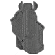 BlackHawk T-Series L2C Compact Holsters, Glock 17, Right Hand, Matte Black, Black, 410700BKR